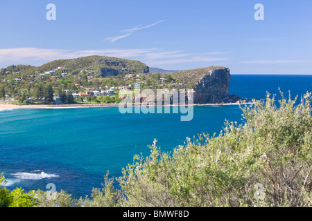 Vue de la plage d'avalon et pointe sur les plages du nord sudney Banque D'Images