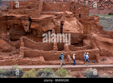 Wupatki National Monument, près de Flagstaff, AZ Banque D'Images