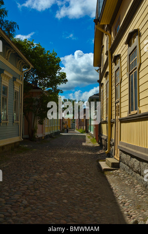 Ancienne Rauma en Finlande occidentale, Europe Banque D'Images