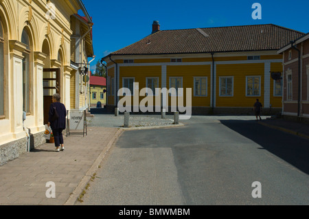 Ancienne Rauma en Finlande occidentale, Europe Banque D'Images