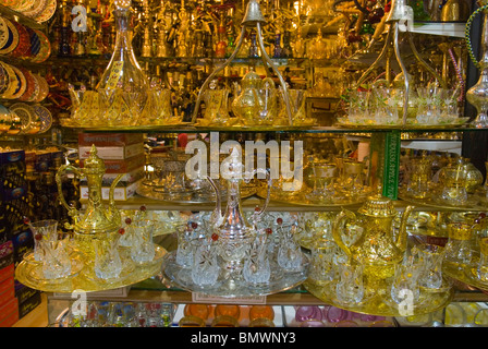 Plateau fixe Grand Bazar market Sultanahmet Istanbul Turquie Europe Banque D'Images