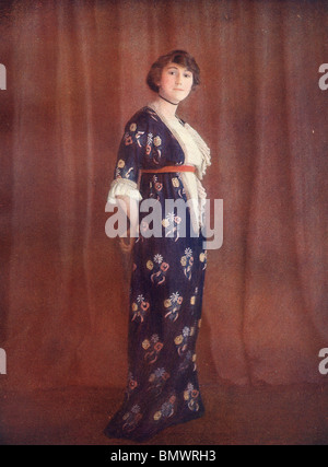 Une robe de jour par Poiret-Paris Banque D'Images