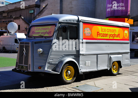 Citroen H Van, Ice cream van Banque D'Images