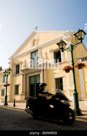 L'église Saint Augustin, patrimoine mondial, Macao Banque D'Images