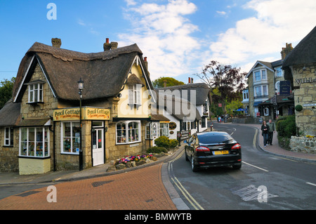 Vieux Village de Shanklin, Isle of Wight, UK Banque D'Images