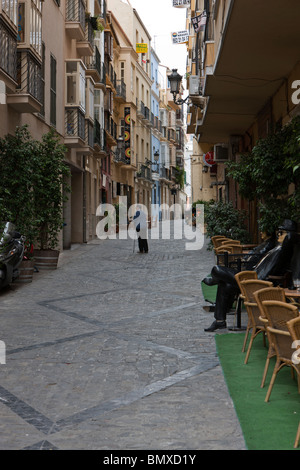 Malaga. L'Andalousie. L'Espagne. L'Europe Banque D'Images