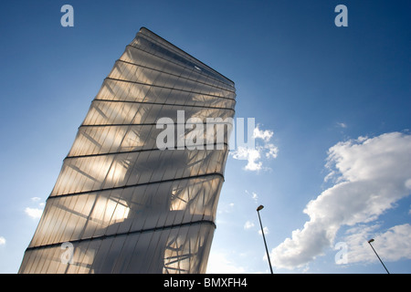 Tour bâtiment près de l'aéroport Schoenefeld de Berlin Banque D'Images