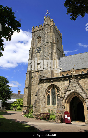 L'église de St Giles et Saint-nicolas Angleterre Devon Sidmouth Banque D'Images