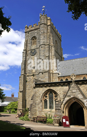 L'église de St Giles et Saint-nicolas Angleterre Devon Sidmouth Banque D'Images