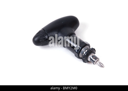 Pour multitool poche l'équipement de sport de neige isolé sur fond blanc Banque D'Images