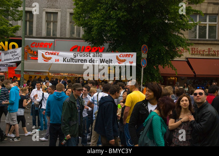 Karneval der Kulturen (Carnaval des Cultures) street festival kreuzberg Berlin Allemagne Eurore Banque D'Images