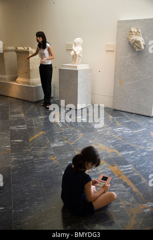 Museo del Teatro Romano. CIUDAD DE CARTAGENA région Murcia España Musée de théâtre romain de la ville de Cartagena Murcia Région Espagne Banque D'Images