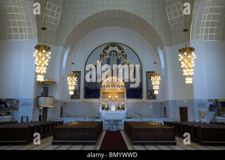 Otto Wagner's église St Léopold, Vienne, Autriche Banque D'Images