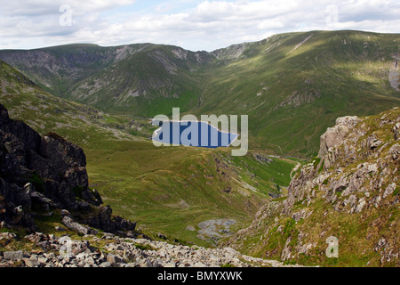 Le réservoir de Kentmere chape, près de Kentmere dans le Parc National de Lake District, Cumbria. Banque D'Images