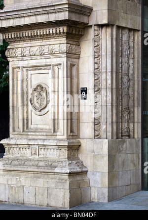 Porte d'entrée à 9 (neuf) le Royal Albert Hall Londres UK Banque D'Images