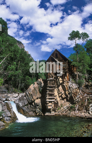 Crystal Mill de Gunnison Comté (Colorado) Banque D'Images