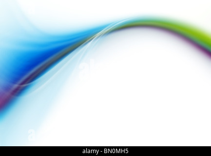 Futuristic background modernes colorés avec des vagues abstraites Banque D'Images