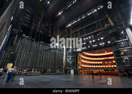 L'Opéra de Vienne, Autriche Backstage Banque D'Images