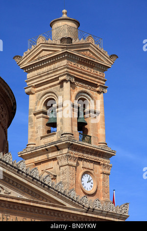 L'église de St Mary, mieux connu sous le nom de Rotonde ou dôme de Mosta Banque D'Images