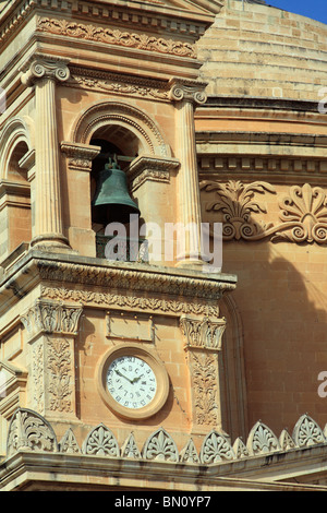 L'église de St Mary, mieux connu sous le nom de Rotonde ou dôme de Mosta Banque D'Images