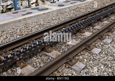 Cog railway, région d'Uri, Suisse Banque D'Images