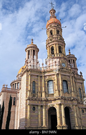 Eglise de San Antonio (1908), l'état d'Aguascalientes, Aguascalientes, Mexique Banque D'Images