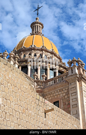 Eglise de San Antonio (1908), l'état d'Aguascalientes, Aguascalientes, Mexique Banque D'Images