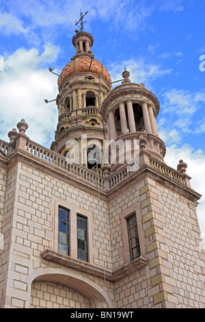 Eglise de San Antonio (1908), l'état d'Aguascalientes, Aguascalientes, Mexique Banque D'Images