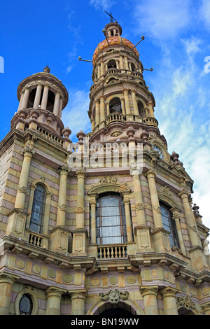 Eglise de San Antonio (1908), l'état d'Aguascalientes, Aguascalientes, Mexique Banque D'Images