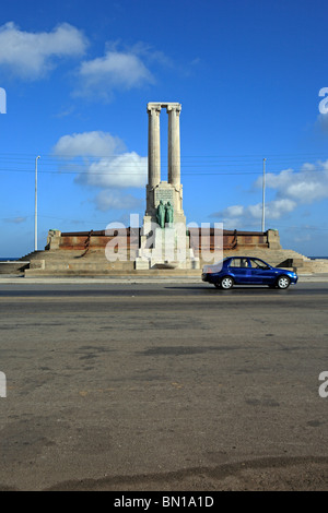 Monument aux victimes de l'USS 'Maine' (1926), La Havane, Cuba Banque D'Images