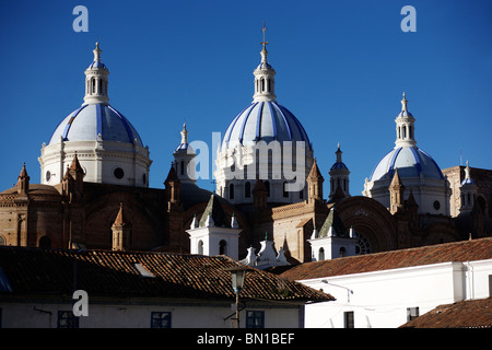 Le Catedral Neuca ou nouvelle cathédrale de Cuenca en Equateur Banque D'Images