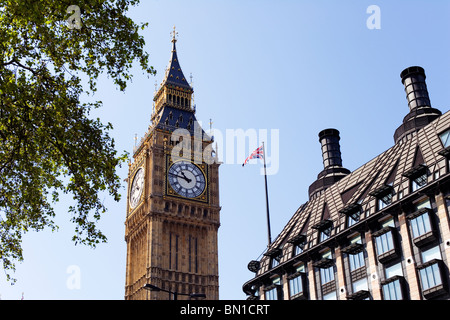 'Big Ben', Londres, Angleterre, Royaume-Uni, Europe Banque D'Images