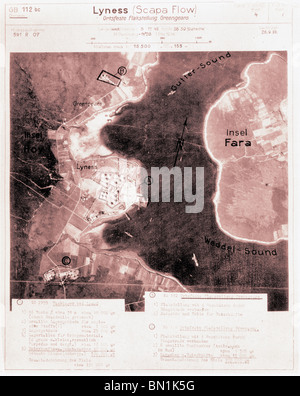 Scapa Flow, The Tudor & Fara, îles Orcades - Écosse 26 septembre 1939 Naval Base Banque D'Images