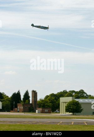 Avions Messerschmitt 109 à Biggin Hill dans le Kent en Angleterre Banque D'Images