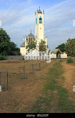 Église de la Transfiguration, années 1830, Moshny, Oblast de Tcherkassy, en Ukraine Banque D'Images