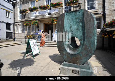 Le Centre d'information touristique St Ives Cornwall Banque D'Images