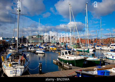 La Marina, Kingston Upon Hull, dans le Yorkshire Banque D'Images