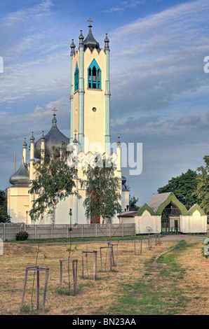 Église de la Transfiguration, années 1830, Moshny, Oblast de Tcherkassy, en Ukraine Banque D'Images