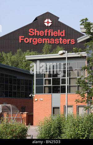 Forgemasters Steel works, Sheffield, South Yorkshire, Angleterre, Royaume-Uni Banque D'Images