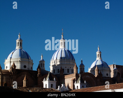 Le Catedral Neuca ou nouvelle cathédrale de Cuenca en Equateur Banque D'Images