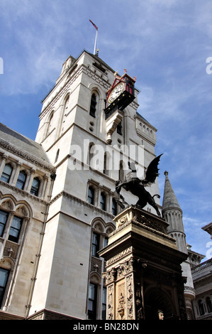 La Royal Courts of Justice, The Strand, City of Westminster, London, England, United Kingdom Banque D'Images