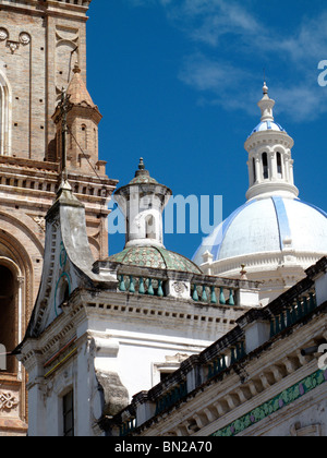 Le Catedral Neuca ou nouvelle cathédrale de Cuenca en Equateur Banque D'Images