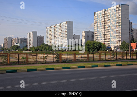 Le district de Brateevo, Moscou, Russie Banque D'Images