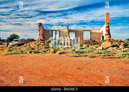 Ancienne ruine Silverton Banque D'Images