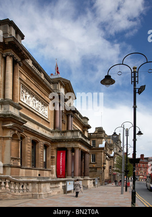 Extérieur de Wolverhampton Art Gallery and Museum de Lichfield Street Wolverhampton, Royaume-Uni. Banque D'Images