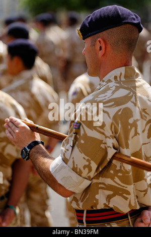 Le Royal Logistic Corps le défilé. Banque D'Images