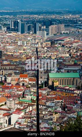 Vue sur la ville, Naples, Campanie, Italie, Europe Banque D'Images