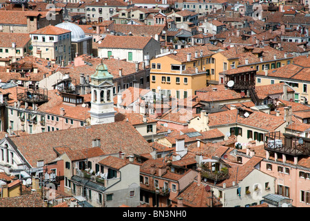 Vue sur la ville sur Venise, Italie, Europe Banque D'Images