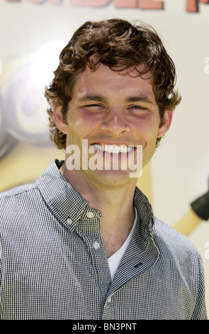 JAMES MARSDEN Détestable moi PREMIERE NOKIA THEATER LOS ANGELES USA 27 Juin 2010 Banque D'Images