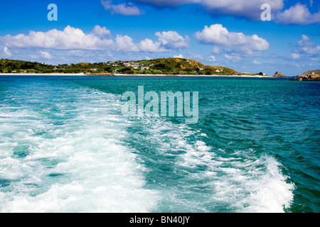 Bryher ; Îles Scilly ; Banque D'Images